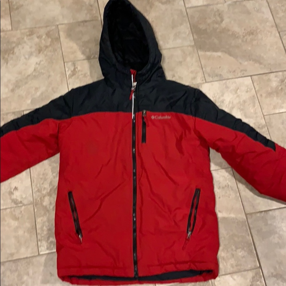 Columbia winter coat boys (m)10-12